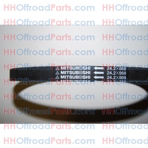 Mitsuboshi belt 172MM-B-053000 868 x 24.2 x 30  Top Close Up